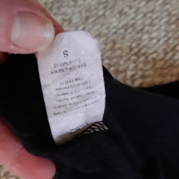 Gilli Black Knit Stretch A Line Skirt - Picture 6 of 6